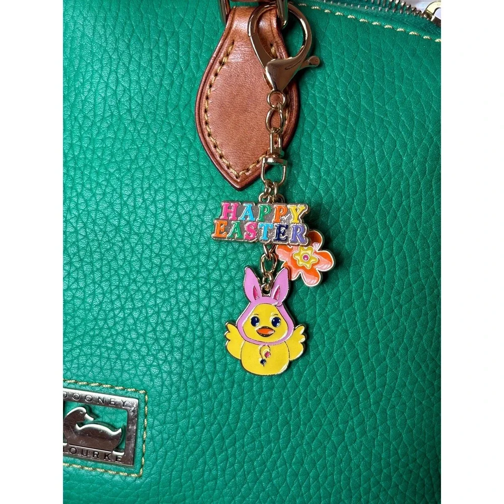 Happy‎ Easter Purse Charm Keychain Handbag Accessory